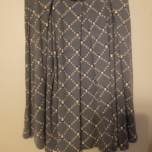 Lularoe Size Lg Villians Madison Skirr